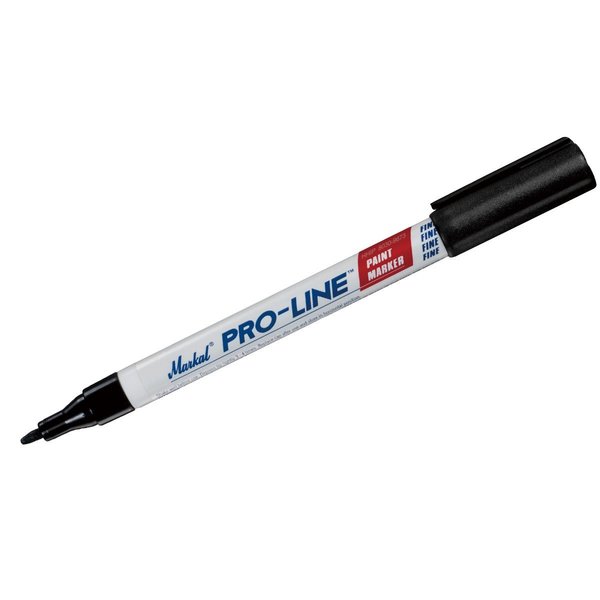 H & H Industrial Products Markal Fine Line Pro-Line Marker Black 8030-9673